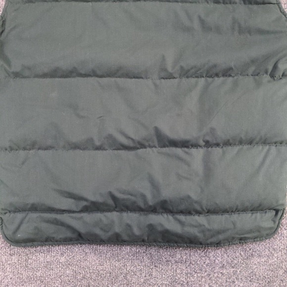 Eddie Bauer Men's Full Zip Down Puffer Vest Green Medium Mock Neck Lined - Picture 9 of 14